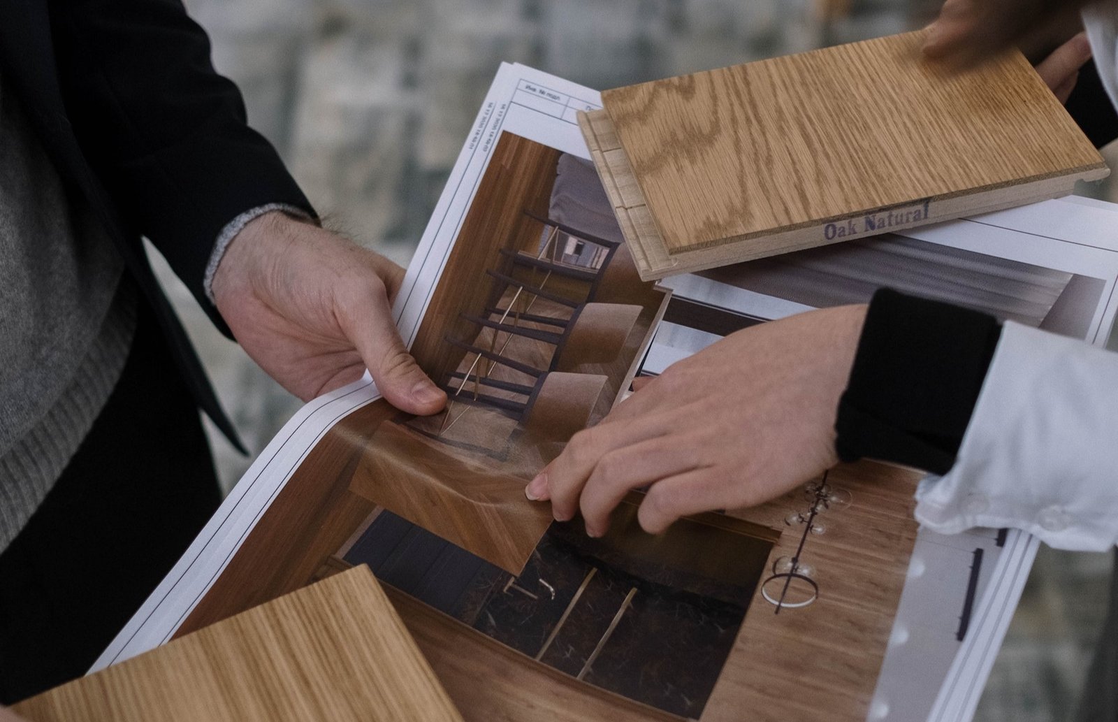 carpenter working with wood